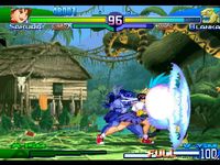 une photo d'Ã©cran de Street Fighter Alpha 3 sur Sony Playstation